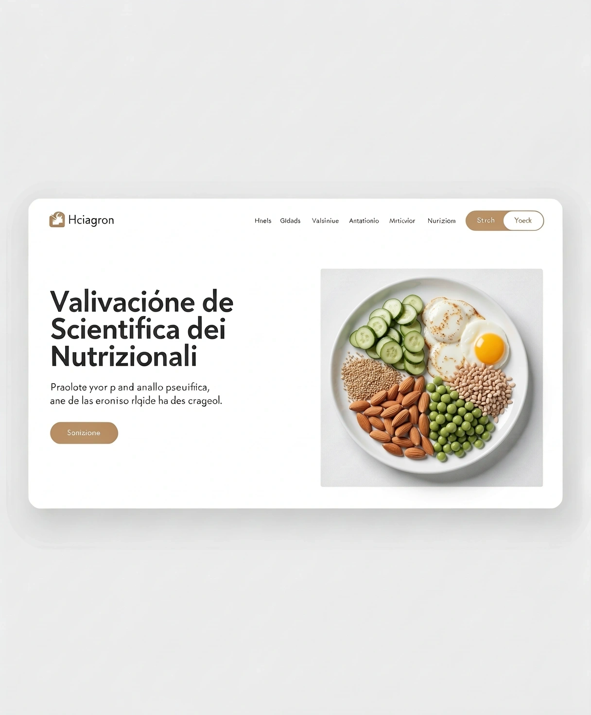 Validazione scientifica dei piani nutrizionali